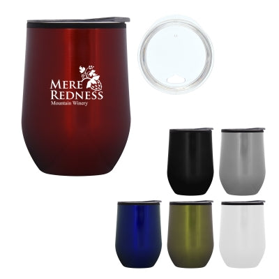 Stemless cup is unbreakable and perfect for wine or grape juice.