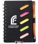 Note Pad with Pen and Sticky Notes(3860)