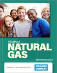 All About Natural Gas Books MIDDLE, case of 500 (8883)