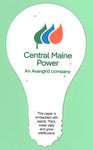 Custom LED Bulb Shaped Seed Card with Logo (4743)