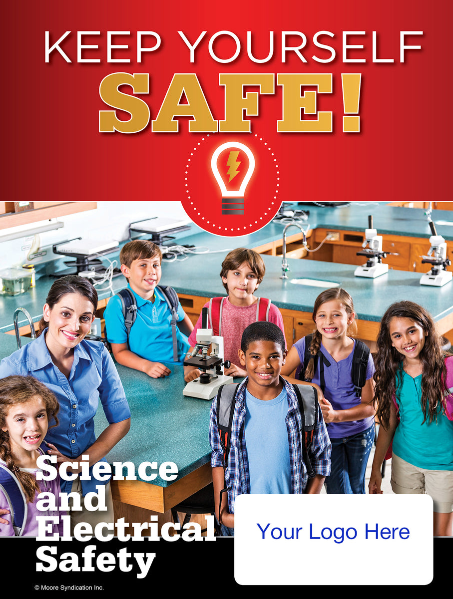 Electric Keep Yourself Safe Book WITH LOGO, pack of 500 (4921) Moore Syndication Store