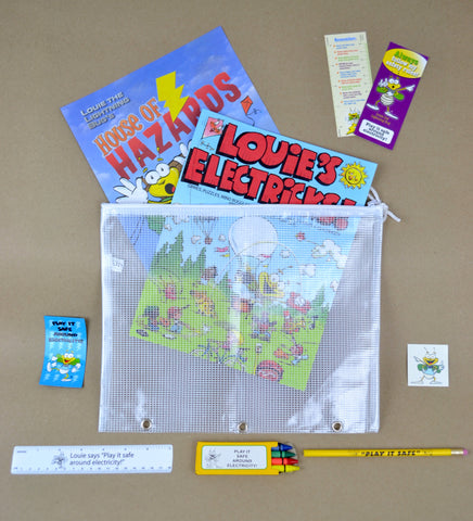 Stuffed Louie School Kits (7843)