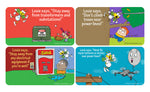 Louie Safety Stickers A, B, C and D (1575, 1576, 1577, 1578)