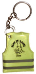 Louie Safety Vest Reflective Key Ring (4793)